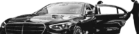 Black car service Chauffeur car service elite class sedan