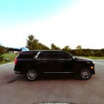 Upscale Black SUV limo