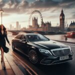 Executive Chauffeured black car in London, UK