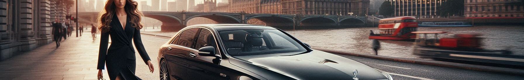 Executive Chauffeured black car in London, UK