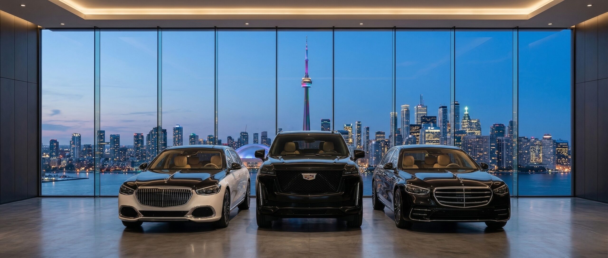 Fleet of Ultra-Luxury Chauffeur cars in Toronto